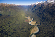 The Dart River, Glenorchy, New Zealand.