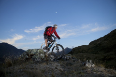 Australian Geographic Outdoor trip to Queenstown with Dallas Hewett. Skippers Canyon, Mavora Walkway, Glenorchy, Mavora Lakes, Walter Peak Station, Skyline Mountain Biking, Perimeter Track. December 2010.