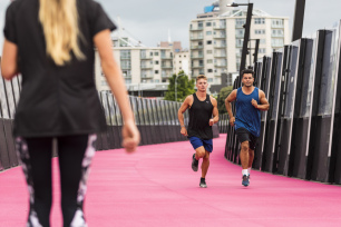 Fitness people using Horleys supplements for various health goals during a series of exercise sessions held around Auckland, New Zealand.