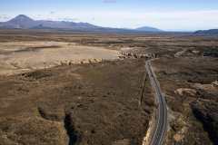 The Desert Road, Tongariro National Park, Ruapehu, New Zealand.