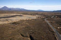 The Desert Road, Tongariro National Park, Ruapehu, New Zealand.